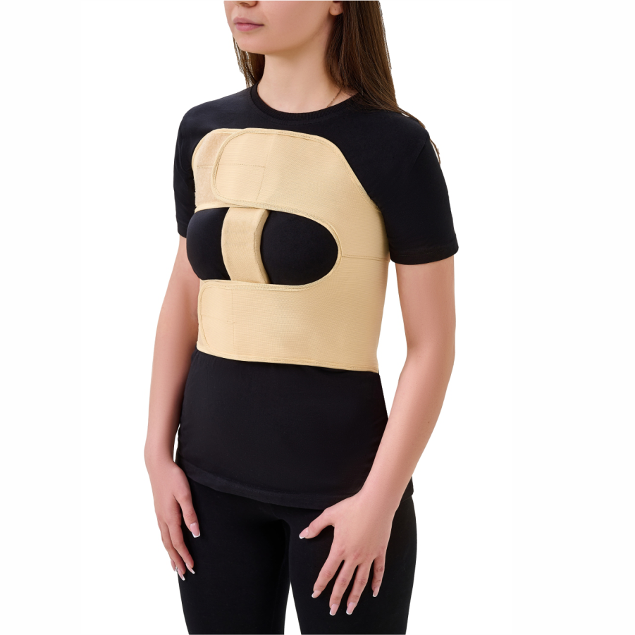 Бандаж послеоперационный для фиксации грудной клетки, женский