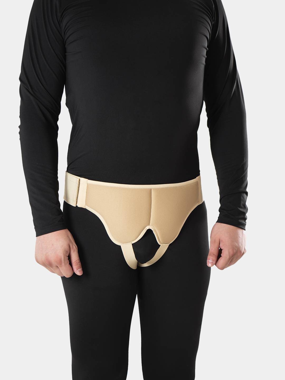 Chov churrasi uchun yechiladigan qo'shimcha moslamalalar bilan ikki tomonlama tibbiy bandaj