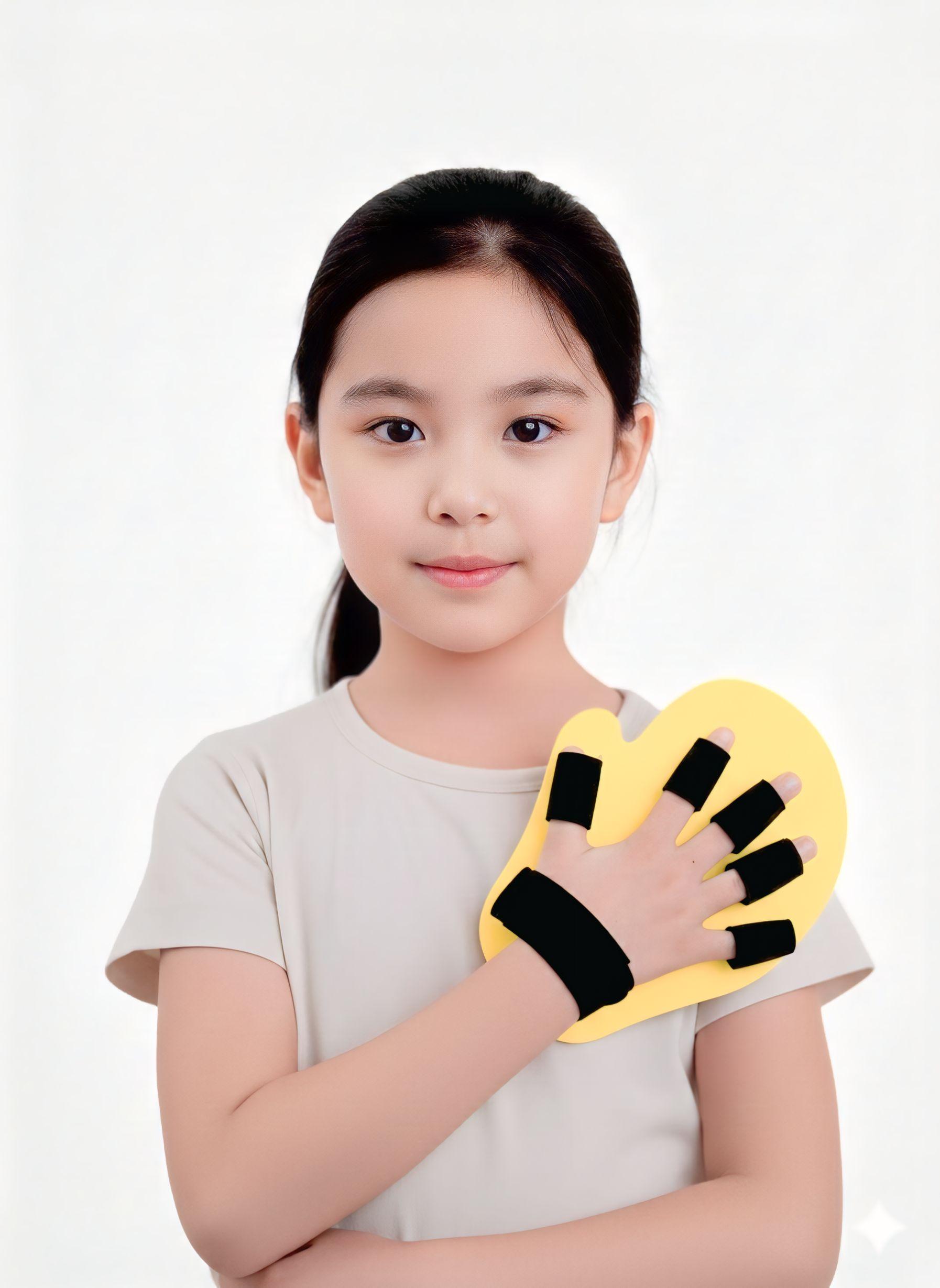 Бандаж для пальцев руки после инсульта (для детей)