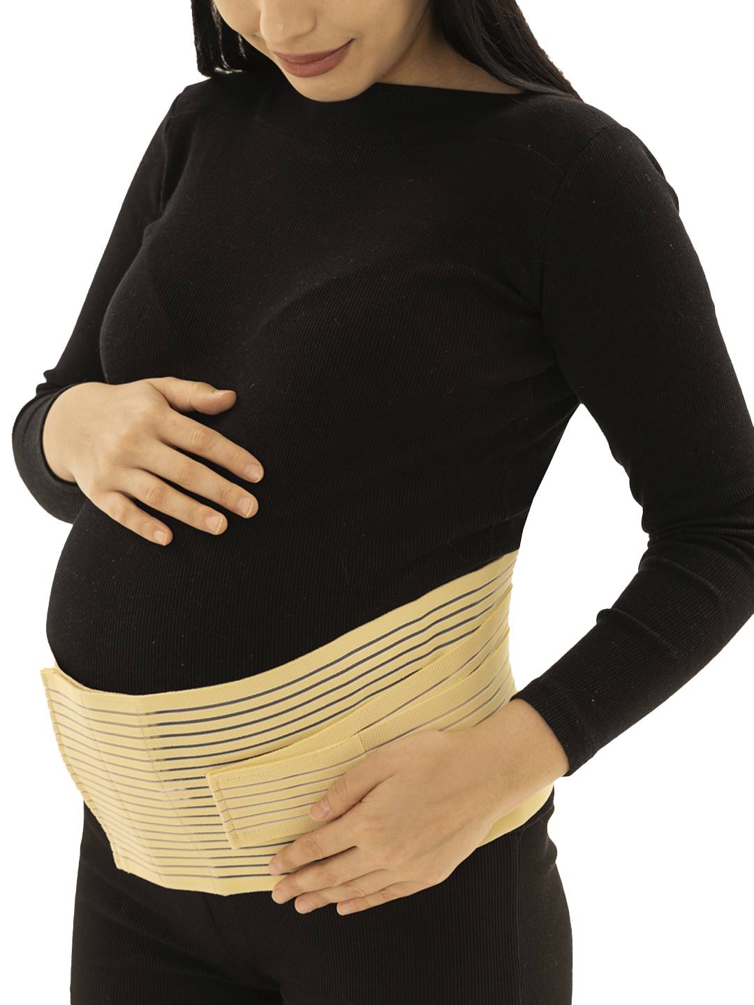 Elastic prenatal flight bandage
