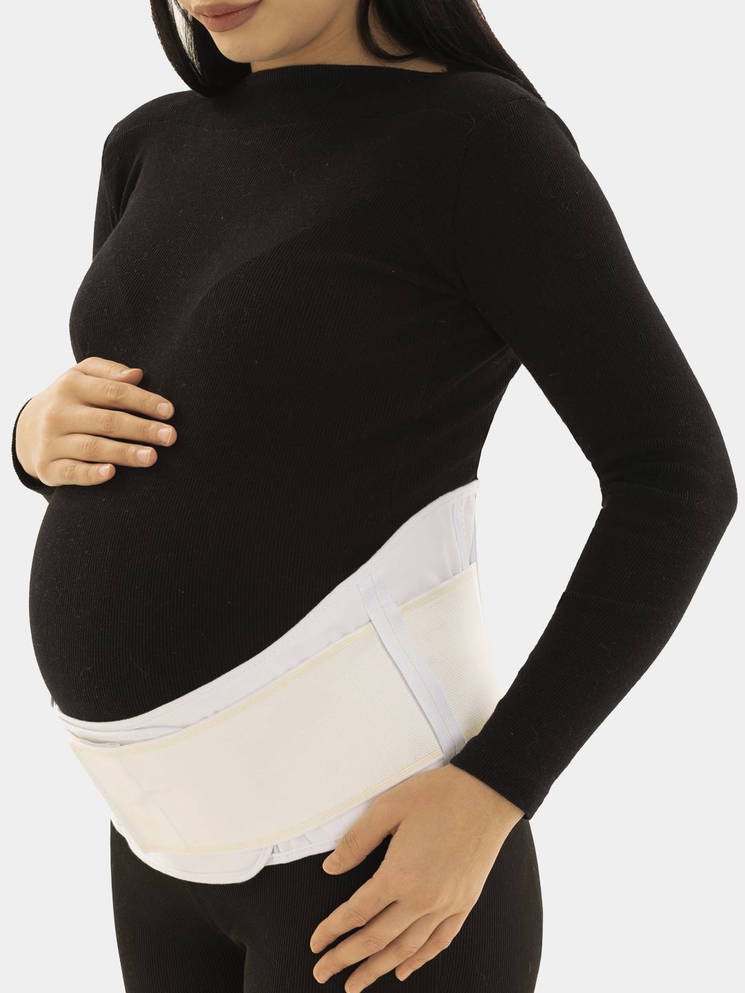 Бандаж эластичный дородовой (с жесткими вставками)